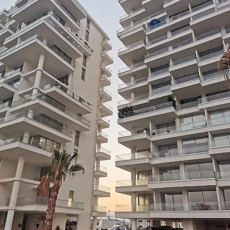 Апартаменты Seasky Abelia Residence, With Sea View, Beach, Pools, Sauna, Bogaz Iskele North Cyprus *