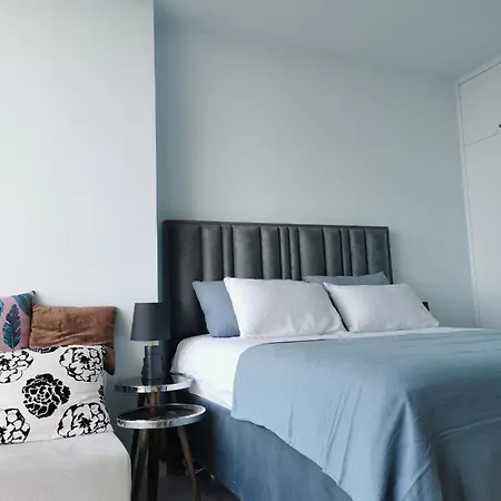 Апартаменты Seasky Abelia Residence, With Sea View, Beach, Pools, Sauna, Bogaz Iskele North Cyprus