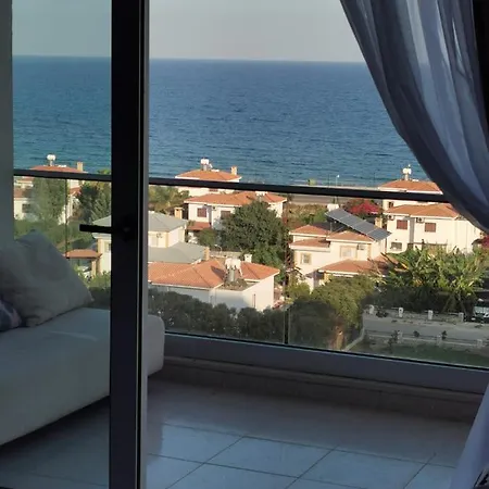 Apartament Seasky Abelia Residence, With Sea View, Beach, Pools, Sauna, Bogaz Iskele North Cyprus