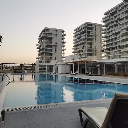 Seasky Abelia Residence, With Sea View, Beach, Pools, Sauna, Bogaz Iskele North Cyprus *