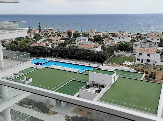 Seasky Abelia Residence, With Sea View, Beach, Pools, Sauna, Bogaz Iskele North Cyprus * Boghaz