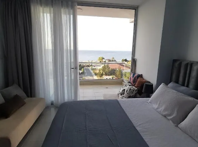 Apartmán Seasky Abelia Residence, With Sea View, Beach, Pools, Sauna, Bogaz Iskele North Cyprus